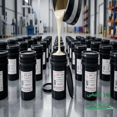 عکس دوم آگهی چسب لمینت PVC و MDF آلکان شیمی