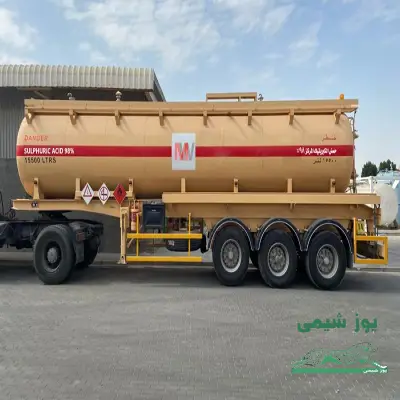 فروش مواد شیمیایی - تولید و فروش تانکری