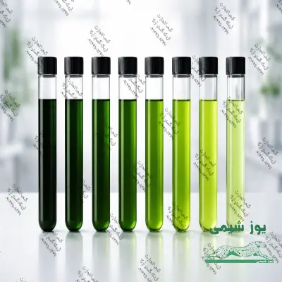 عکس دوم آگهی فروش رنگ خوراکی طبیعی کلروفیل مایع برند (SENSIENT)